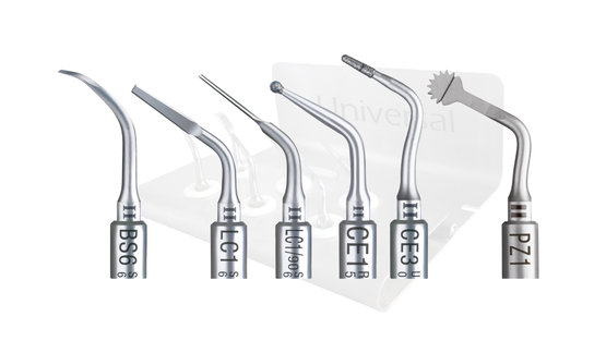 Verschiedenen Ansätze für das Handstück Piezotome Cube