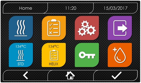 Hygoclave 50 Display Anzeige