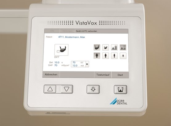Dürr VistaVox S Touch Display
