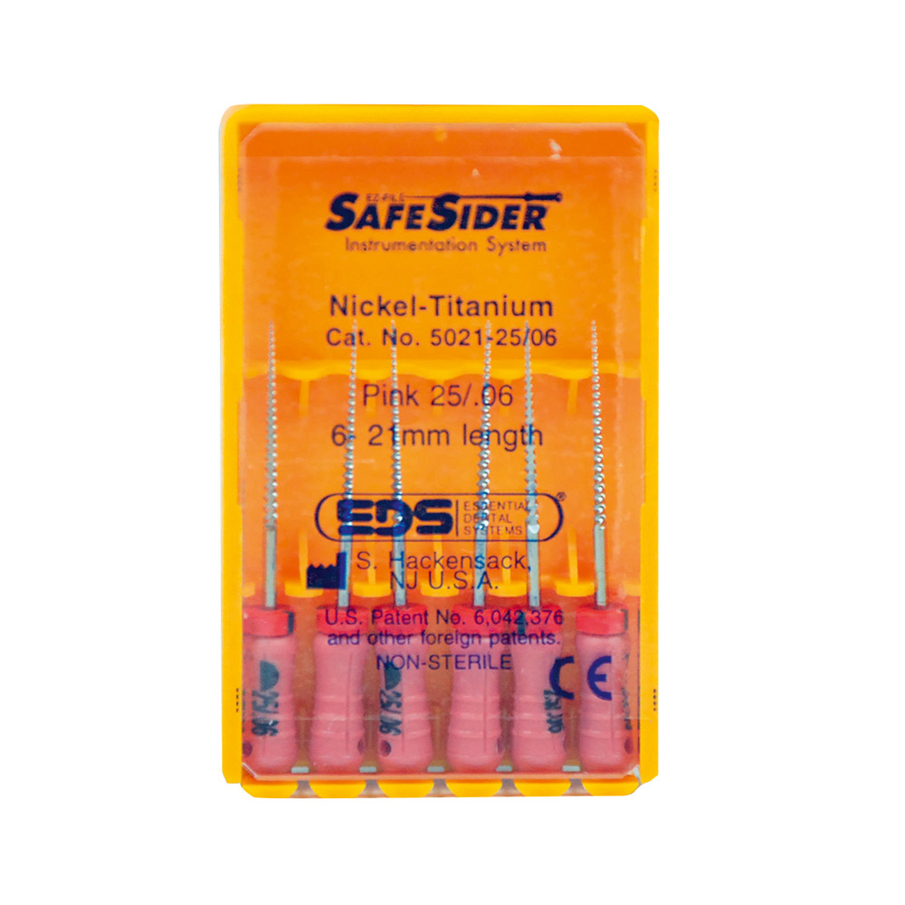 EDS Safe Sider Reamer NiTi Instrumente für die maschinelle