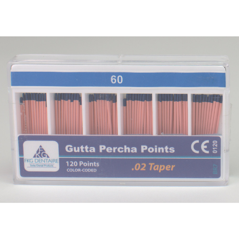 FKG Gutta Percha Points Guttapercha, Papierspitzen und Silberspitzen