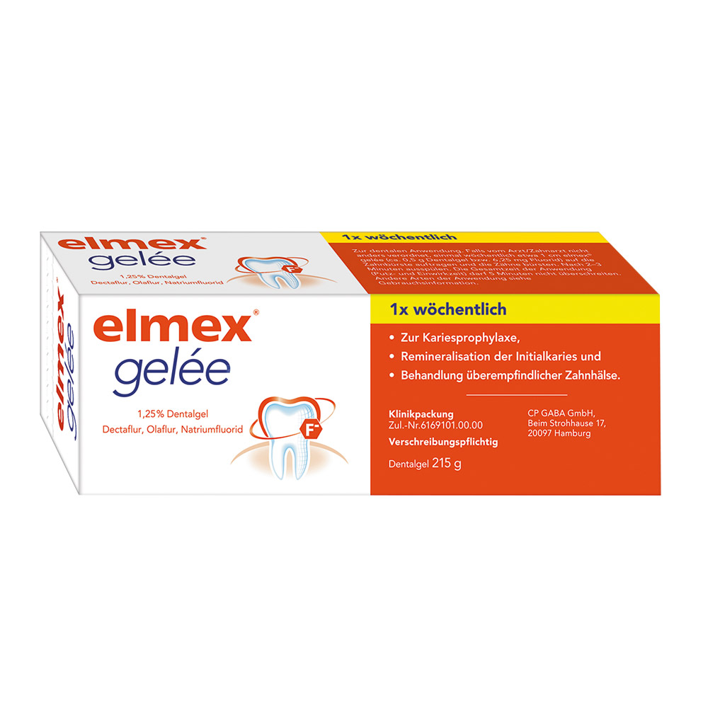 Elmex Gelee Fluoridierung Prophylaxe Praxis dental bauer Online