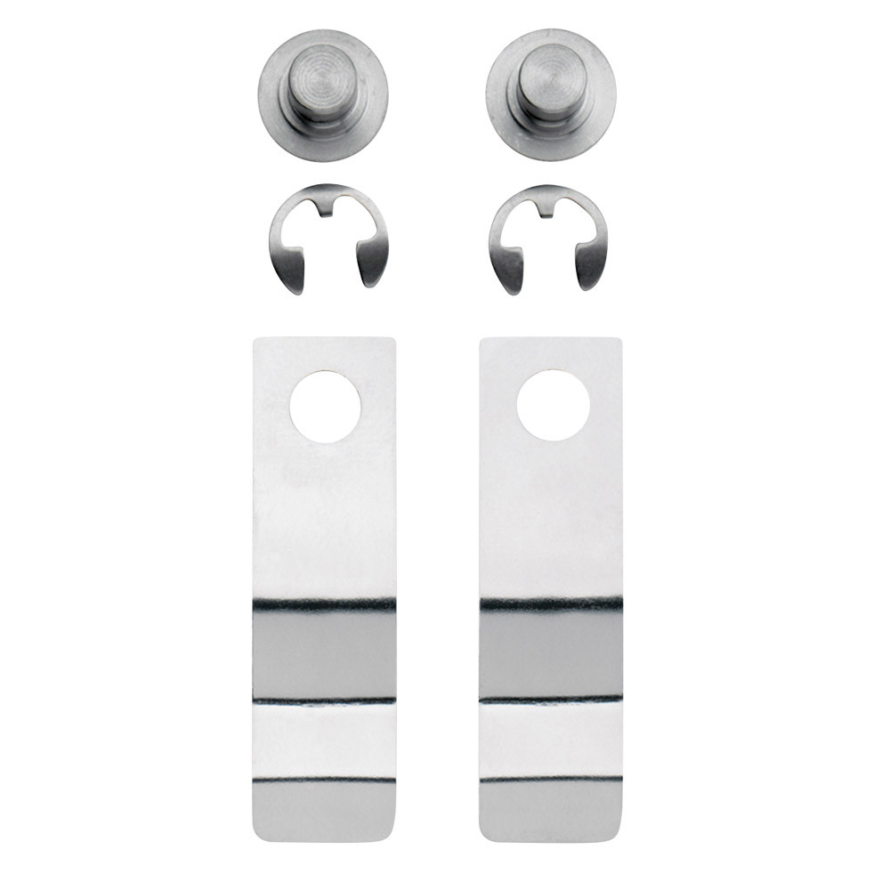 Laroal Schrankklammern 10er Pack - Acryl Clips Für Falsche Schubladenfronten