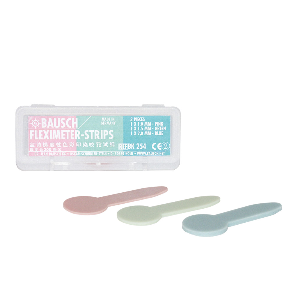 Fleximeter Strips Artikulationspapier und spray Hilfsmittel für