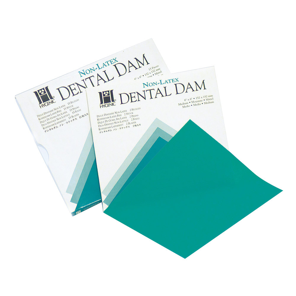 Hygenic Dental Dam nonLatex Kofferdam Hilfsmittel für Füllungen